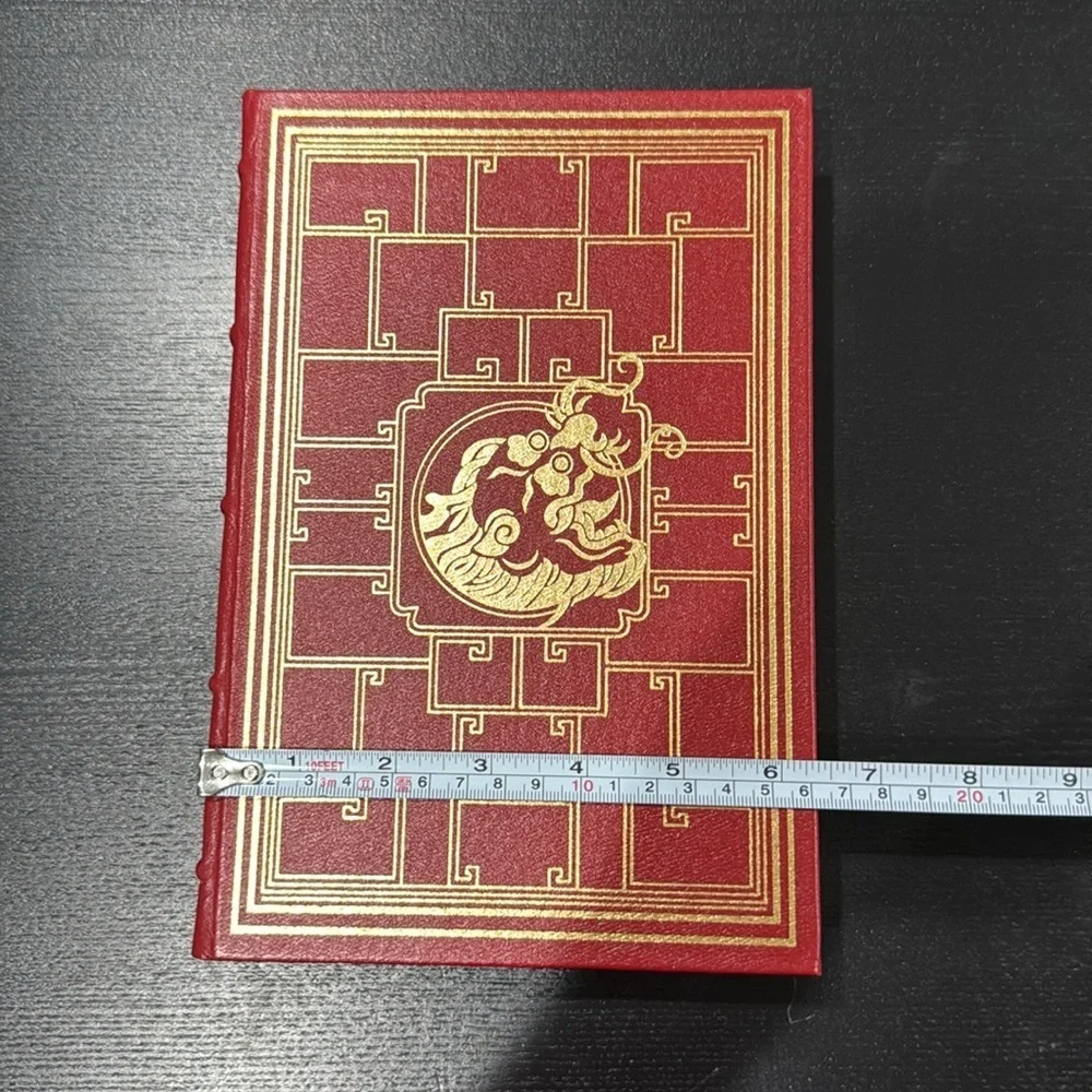 Hong Kong Signed First Edition Leather Bound Franklin Library Vintage Book
